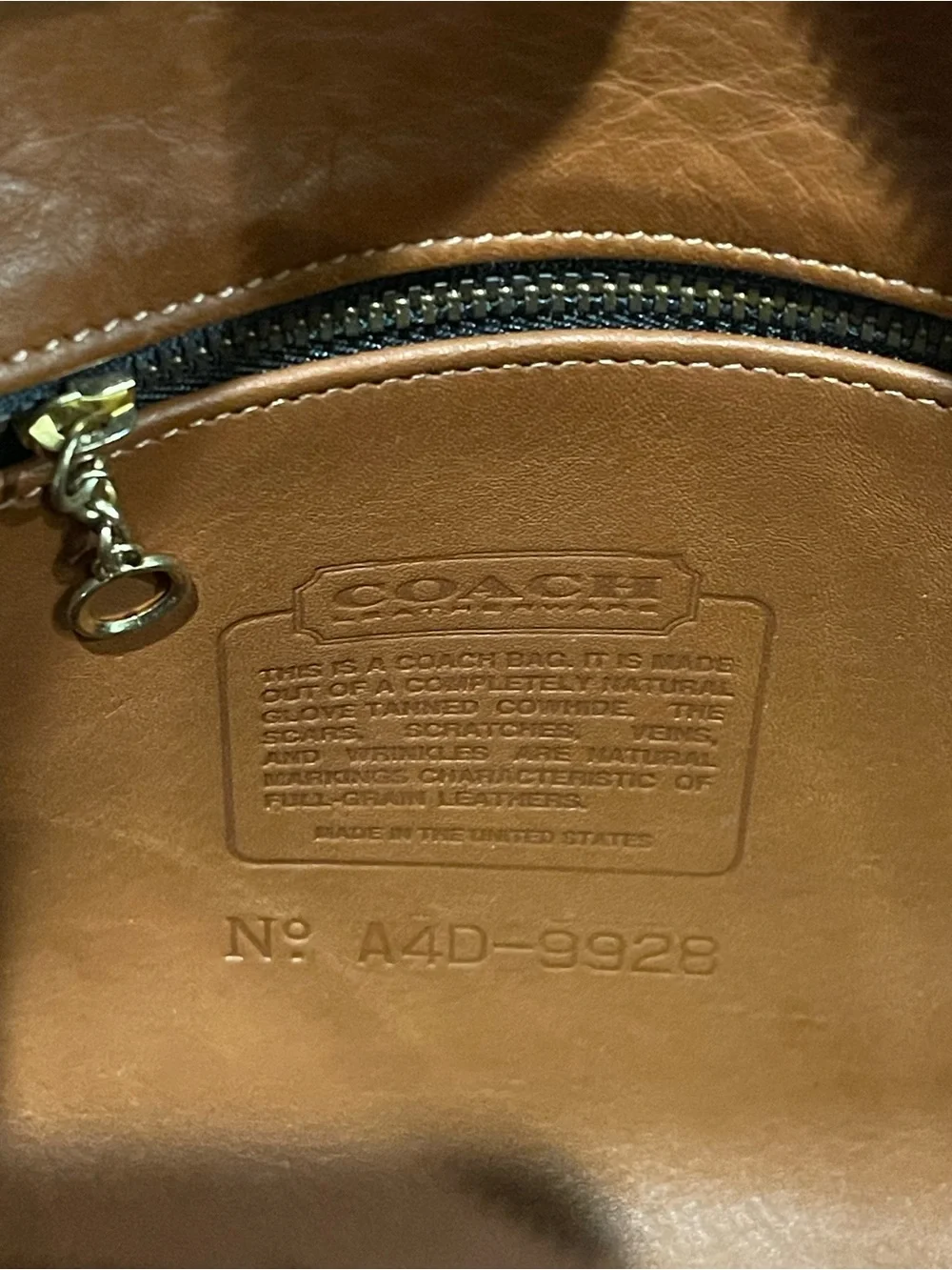 Vintage Coach Chadwick satchel